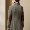 Schwarz / Cremefarbene Tweedjacken für Damen von Ralph Lauren