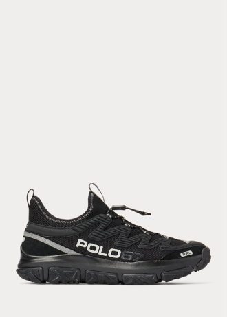Schwarz / Schwarz Herren Ralph Lauren Adventure 300LT Sneakers