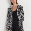 Schwarz / Weiß Damen Ralph Lauren Floral Ripstop Kapuzen-Windjacke