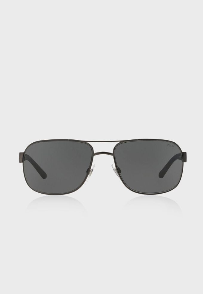Schwarze übergroße Sonnenbrille 0Ph3093 für Herren von Ralph Lauren