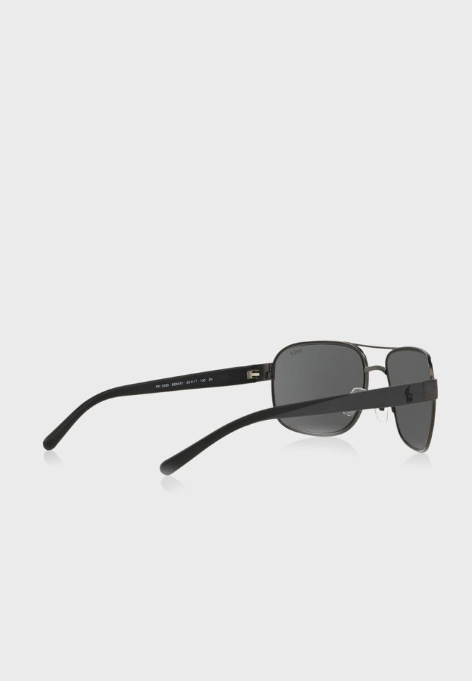 Schwarze übergroße Sonnenbrille 0Ph3093 für Herren von Ralph Lauren