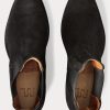 Schwarze Chelsea-Stiefel aus Wildleder von Ralph Lauren für Herren