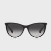 Schwarze Damen Ralph Lauren 0Ra5290 Cat-Eye-Sonnenbrille