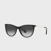 Schwarze Damen Ralph Lauren 0Ra5290 Cat-Eye-Sonnenbrille