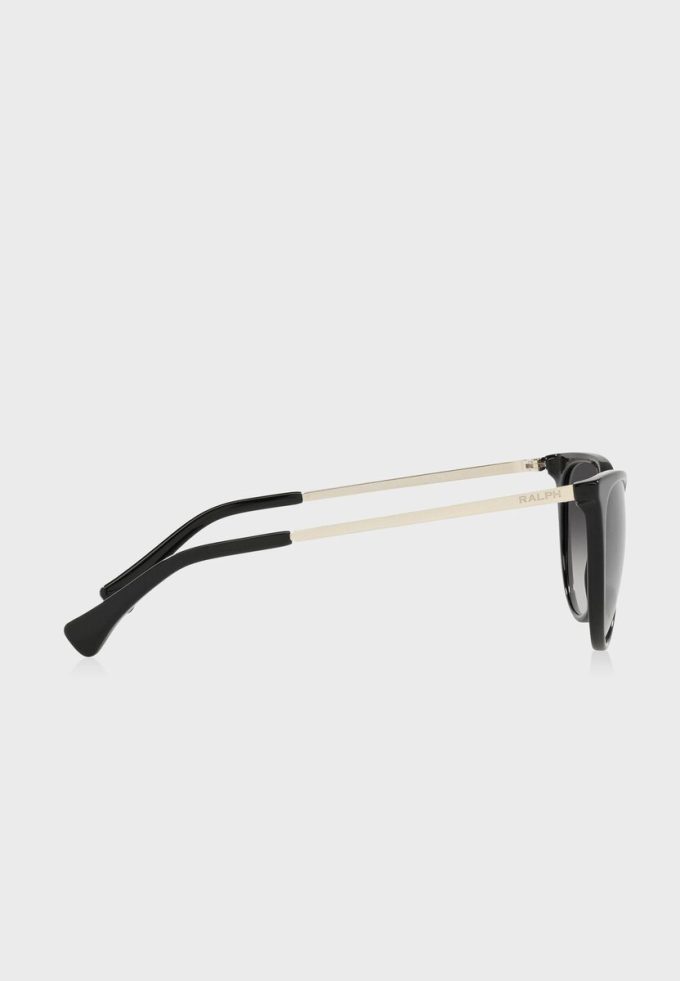 Schwarze Damen Ralph Lauren 0Ra5290 Cat-Eye-Sonnenbrille