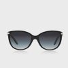 Schwarze Damen-Sonnenbrille „Cat Eye“ von Ralph Lauren 0RA5160