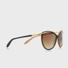 Schwarze Damen-Sonnenbrille „Ralph Lauren 0RA5150 Cat-Eye“