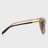 Schwarze Damen-Sonnenbrille „Ralph Lauren 0RA5150 Cat-Eye“