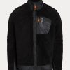 Schwarze Fleecejacken von Ralph Lauren für Herren
