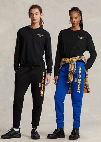 Schwarze Herren Ralph Lauren Classic Fit Polo Sport Jersey T-Shirts