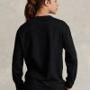 Schwarze Herren Ralph Lauren Classic Fit Polo Sport Jersey T-Shirts