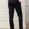 Schwarze Herren-Smokinghose „Gregory Handmade“ von Ralph Lauren aus Barathea
