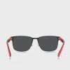 Schwarze Herren-Sonnenbrille „Ralph Lauren 0Ph3143 Wayfarers“