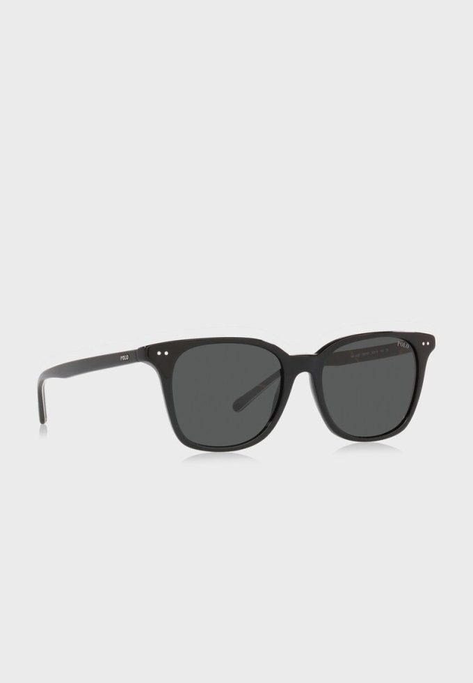 Schwarze Herren-Sonnenbrille „Ralph Lauren 0Ph4187 Wayfarers“