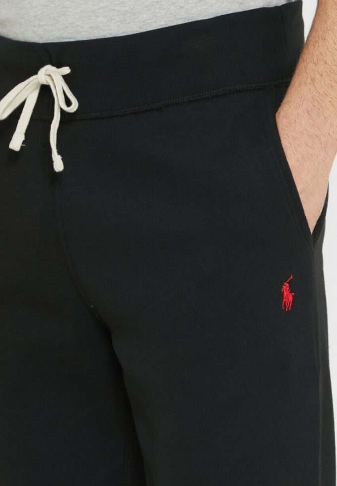 Schwarze Jogginghose mit Kordelzug für Herren von Ralph Lauren