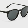 Schwarze ovale Sonnenbrille Ralph Lauren 0Ph4110 für Herren