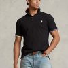 Schwarze Poloshirts aus Mesh im Classic Fit von Ralph Lauren für Herren