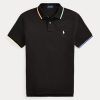 Schwarze Poloshirts aus Mesh im Classic Fit von Ralph Lauren für Herren