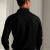 Schwarze Poloshirts aus Piqué im Slim Fit von Ralph Lauren für Herren
