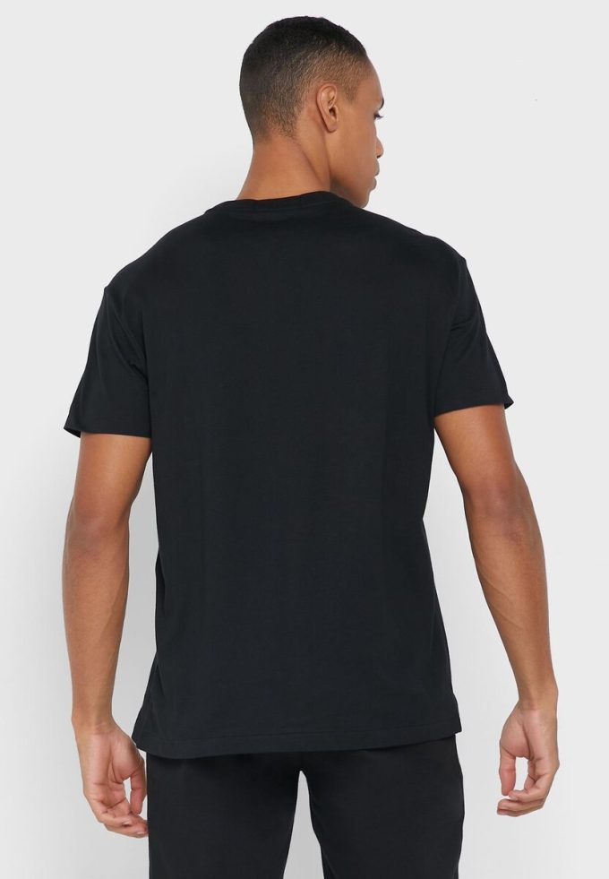 Schwarze Poloshirts mit Rundhalsausschnitt für Herren von Ralph Lauren