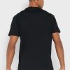 Schwarze Poloshirts mit Rundhalsausschnitt für Herren von Ralph Lauren