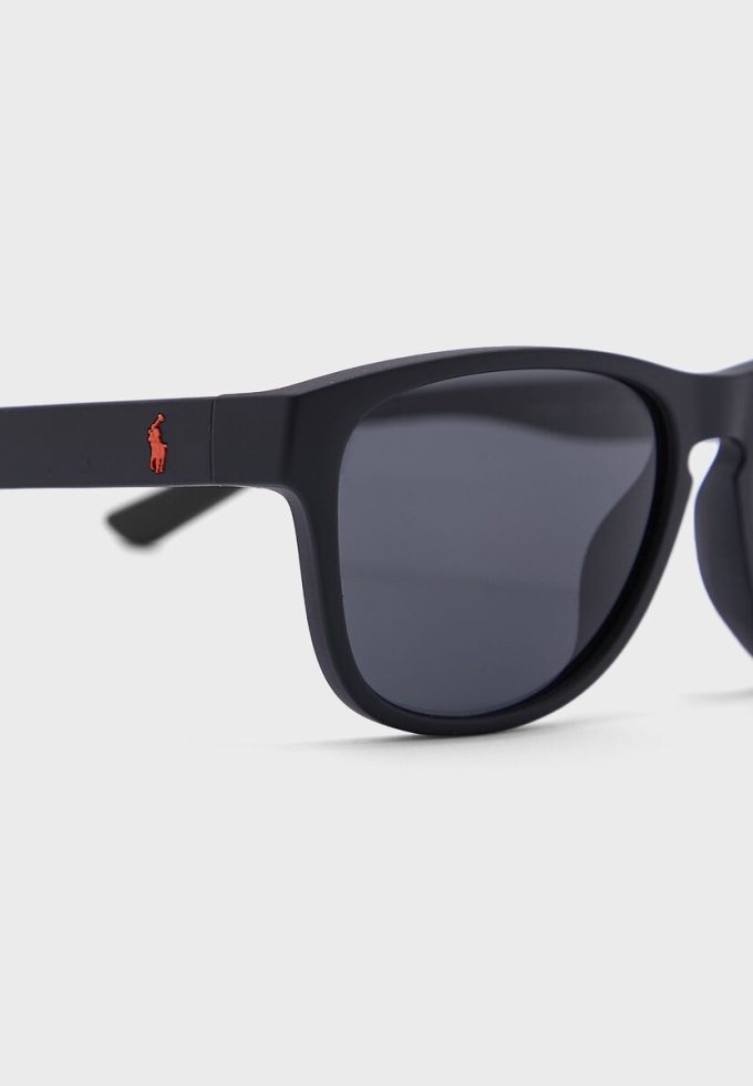 Schwarze quadratische Sonnenbrille 0Ph4180U für Herren von Ralph Lauren