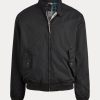 Schwarze Ralph Lauren Baumwoll-Twill-Jacken für Herren
