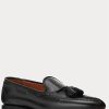 Schwarze Ralph Lauren Booth-Loafer aus Kalbsleder für Herren