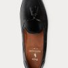 Schwarze Ralph Lauren Booth-Loafer aus Kalbsleder für Herren