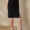 Schwarze Ralph Lauren Cindy Stretch-Wollkreppröcke für Damen