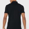 Schwarze Ralph Lauren Essential Poloshirts für Herren Schwarze Ralph Lauren Essential Poloshirts für Herren
