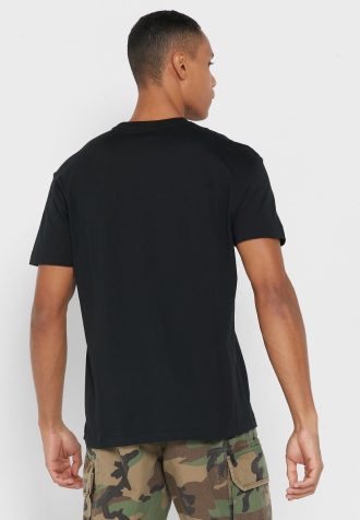 Schwarze Ralph Lauren Essential T-Shirts mit Rundhalsausschnitt für Herren