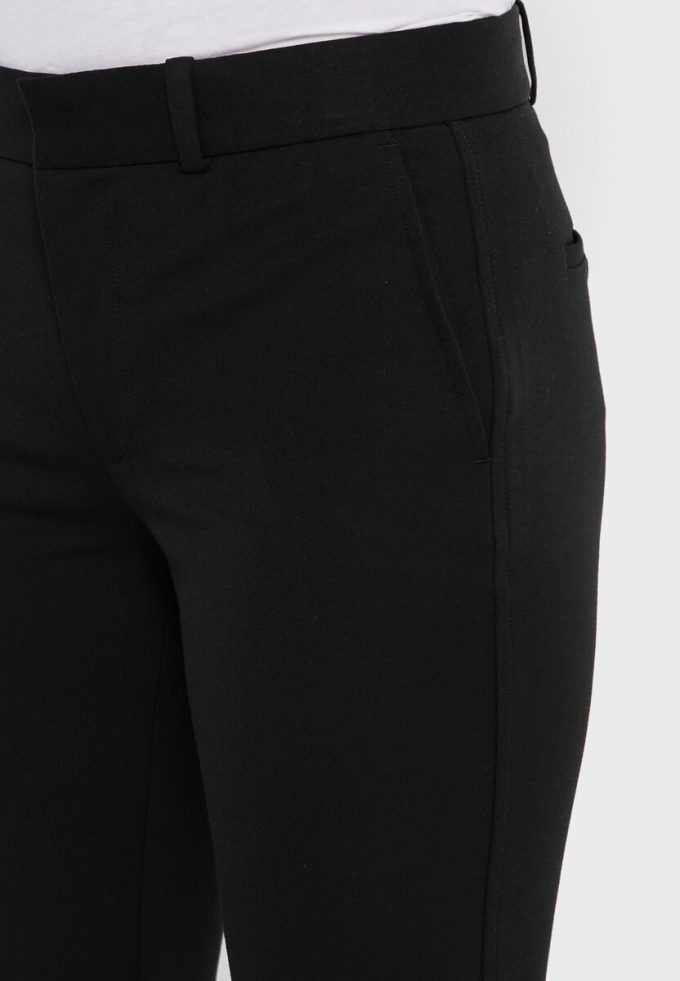 Schwarze Ralph Lauren High Waist Hose für Damen