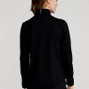 Schwarze Ralph Lauren Hybrid-Jacken mit durchgehendem Reißverschluss für Damen Schwarze Ralph Lauren Hybrid-Jacken mit durchgehendem Reißverschluss für Damen