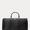 Schwarze Ralph Lauren Hybrid-Kleidertaschen mit Lederbesatz für Herren