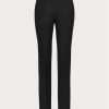 Schwarze Ralph Lauren Simone Schurwollhose für Damen