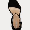 Schwarze Ralph Lauren Sylvia Samt-Pumps für Damen
