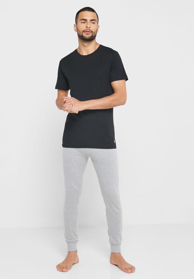 Schwarze Ralph Lauren T-Shirts mit Rundhalsausschnitt im 3er-Pack für Herren