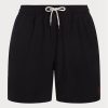 Schwarze Ralph Lauren Traveller Badeshorts für Herren