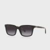 Schwarze rechteckige Sonnenbrille Ralph Lauren 0Ra5287 für Damen