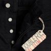 Schwarze Slim Fit-Jeans mit schwarzer Selvedge-Optik für Herren von Ralph Lauren