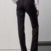 Schwarze Smokinghose „Alaina“ von Ralph Lauren aus Jacquard für Damen