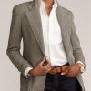 Schwarze Tweed-Blazer für Damen von Ralph Lauren
