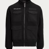 Schwarze wasserabweisende Hybridjacken von Ralph Lauren für Herren