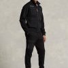 Schwarze wasserabweisende Hybridjacken von Ralph Lauren für Herren