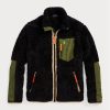 Schwarze winddichte Hybridjacken von Ralph Lauren für Herren