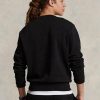 Schwarzes Fleece-Sweatshirt für Herren von Ralph Lauren Polo Sport
