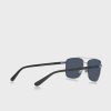 Silberne Ralph Lauren 0Ph3137 Clubmaster Sonnenbrille für Herren