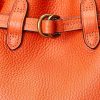 Sunset Orange Damen Ralph Lauren Leder Mittelgroße Bellport Beuteltaschen