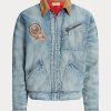 Waschen Sie die Trucker-Jacken von Ralph Lauren Denim für Herren